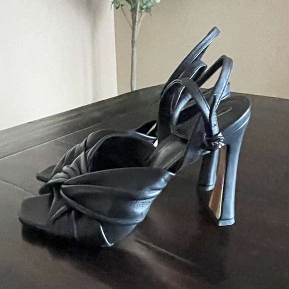 SAM EDELMAN Leather Ankle Strap Sandals - Picture 6 of 15